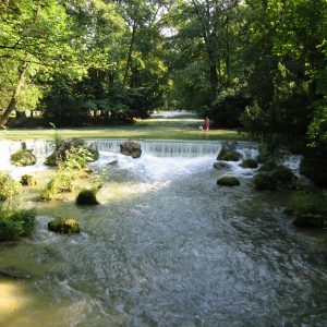 Eisbach River in Englischer Garten
