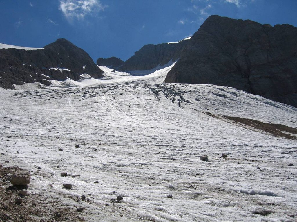 Marmolada Glacier